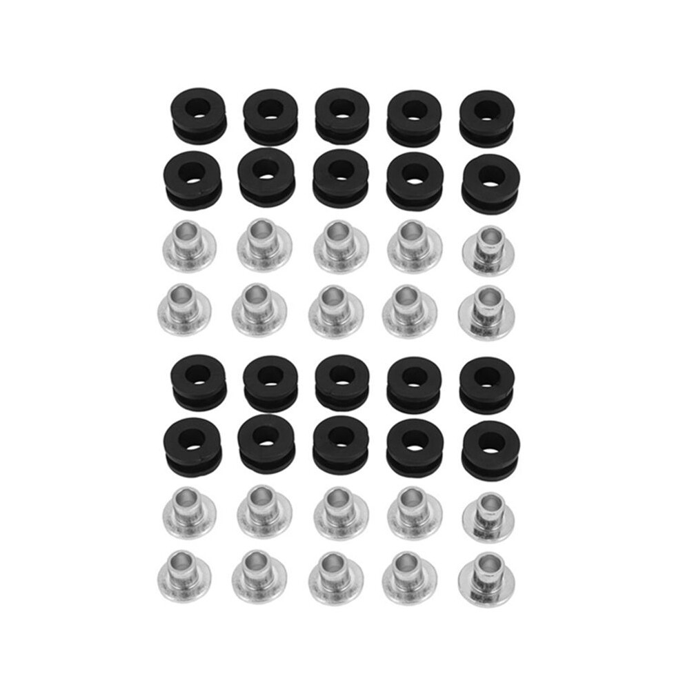 20Pcs Motorcycle Rubber Grommets For For For For Fairings 6033949652836