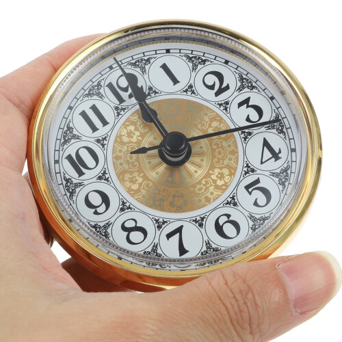 Clock Parts Crafts Quartz Technology Clock Insert 1Set 2.8x2.8in 1