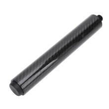 8 Inch Carbon Fiber Pool Cue Extender with Rubber Plug for Billiards