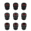 Complete set van 2 mm tot 10 mm koolstofstalen boorbussen-7 mm 2