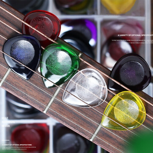 Guitar Pick Set Large Size 6 Pcs 2