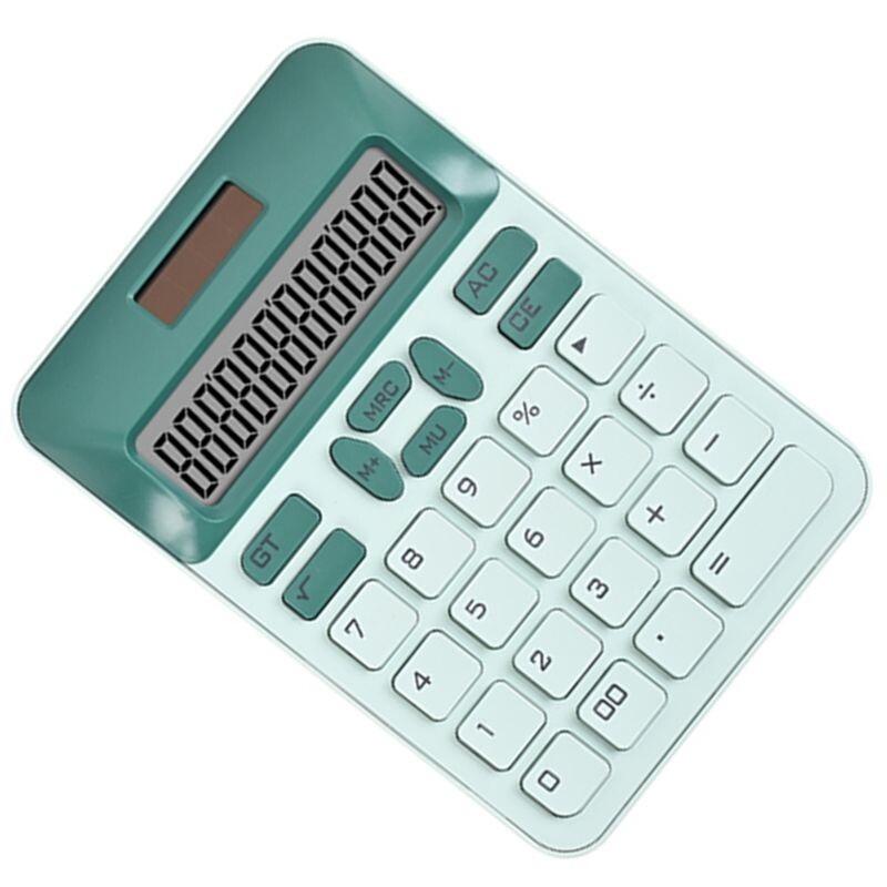 12-Digit Large LCD Display Calculator Standard Function Calculator with ...