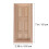 Traditional Design Tiny Door Wood 1Pack 7 x 3.3 In 3