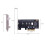 High-Performance M.2 NVMe to PCIe Adapter Card for SSD Integration Boost PC's Speed 2