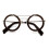 Unisex Vintage Round Acetate Eyeglasses Frames 4