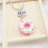Conjunto de 2 acessórios para colar da amizade com pingente de bolo e doce 3