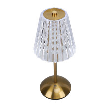 LED Cordless Table Lamp 3-Color Touch Dimmable USB Rechargeable Nightstand
