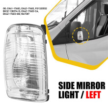 2X Cubierta del Indicador de la Carcasa de la Lente de la Luz de Señal de  del Espejo Lateral Izquierdo para  Transit 150 250 350 Cargo Van