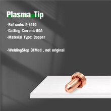 30Pcs 9-8210 Plasma Nozzle 10Pcs 9-8215 Plasma Electrode Fit for Thermal Dynamics SL60/SL100 Cutting Torch Consumables