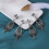 Vintage Hollow Ear Plug Tunnel with Tassel Dangle 2 Pcs 5