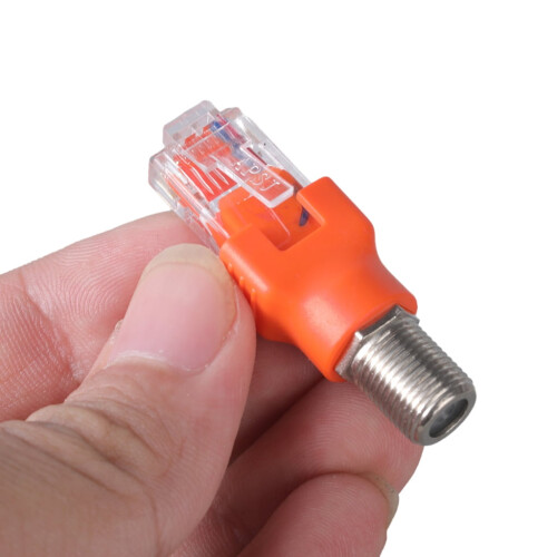 Ομοαξονικός προσαρμογέας RF σε RJ45, θηλυκό σε RJ45 αρσενικό 2