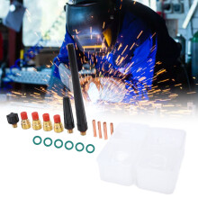 21Pcs TIG Welding Torch Kit for WP‑9,20,25,300A Copper Accessories