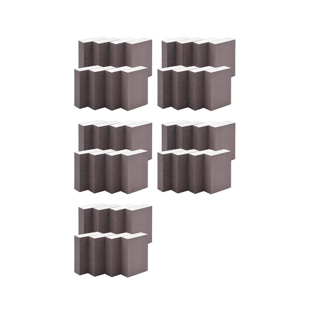 40Pack Sanding Sponges Coarse Fine Sanding Blocks In 60-220 Grits Sand Foam Sandpaper For Metal Wood Polish 6031717649156