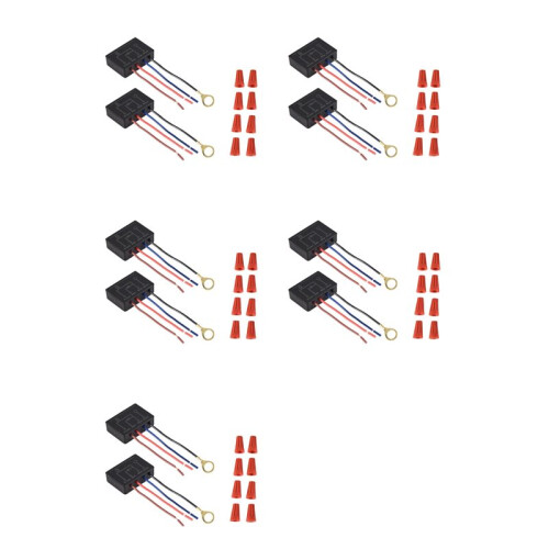 Touch Lamp  10 Pack,Touch Lamp Control Module for Dimmable LED,Bulbs,Lamp  Replacement Kit with Wiring Caps