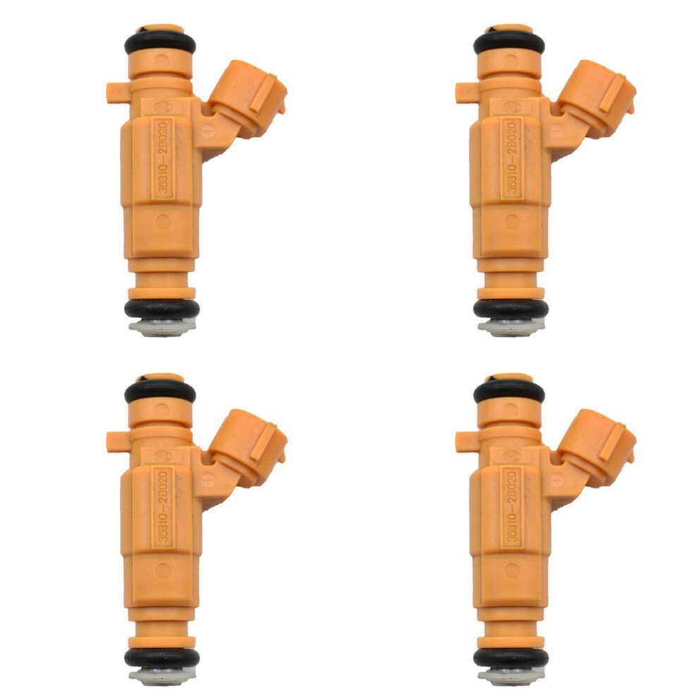 4X 35310-2B020 Car Fuel Injector Nozzle For I20 I30 Venga Cerato 1.4 1.6 G4fg 353102B020 35310 2B020 Light 6033474097195