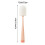 Escova de limpeza de copos com cabo flexível e ergonômico (1 unidade) 2