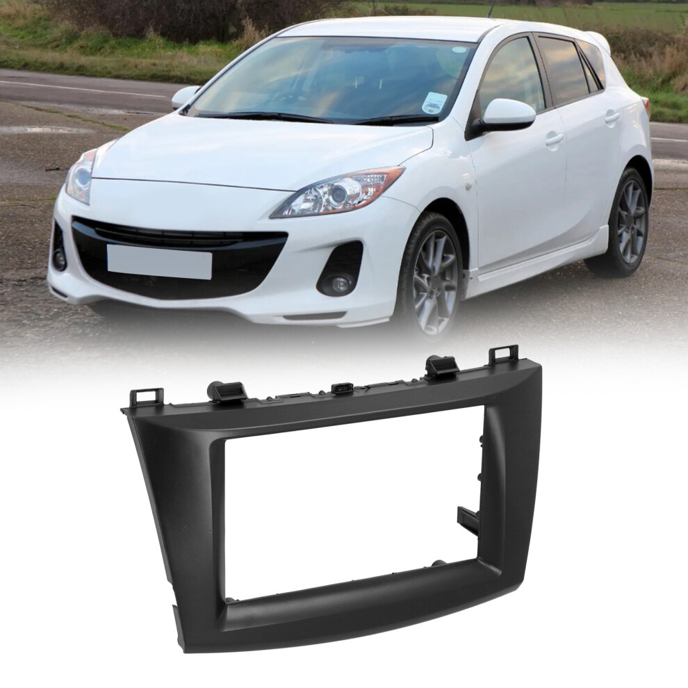 2Din Radio Dash Fascia For Mazda 3 Stereo Panel Trim Durable Fit 5021390822725