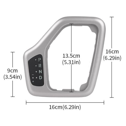Silver Shifter Bezel Harness for 2014-2018 Jeep Cherokee 1