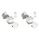 8 Pack K9 Optical Crystal Photography Prism Set,Include 55mm ,50mm Square and Triangular Prism, 60mm Optical Pyramid 1