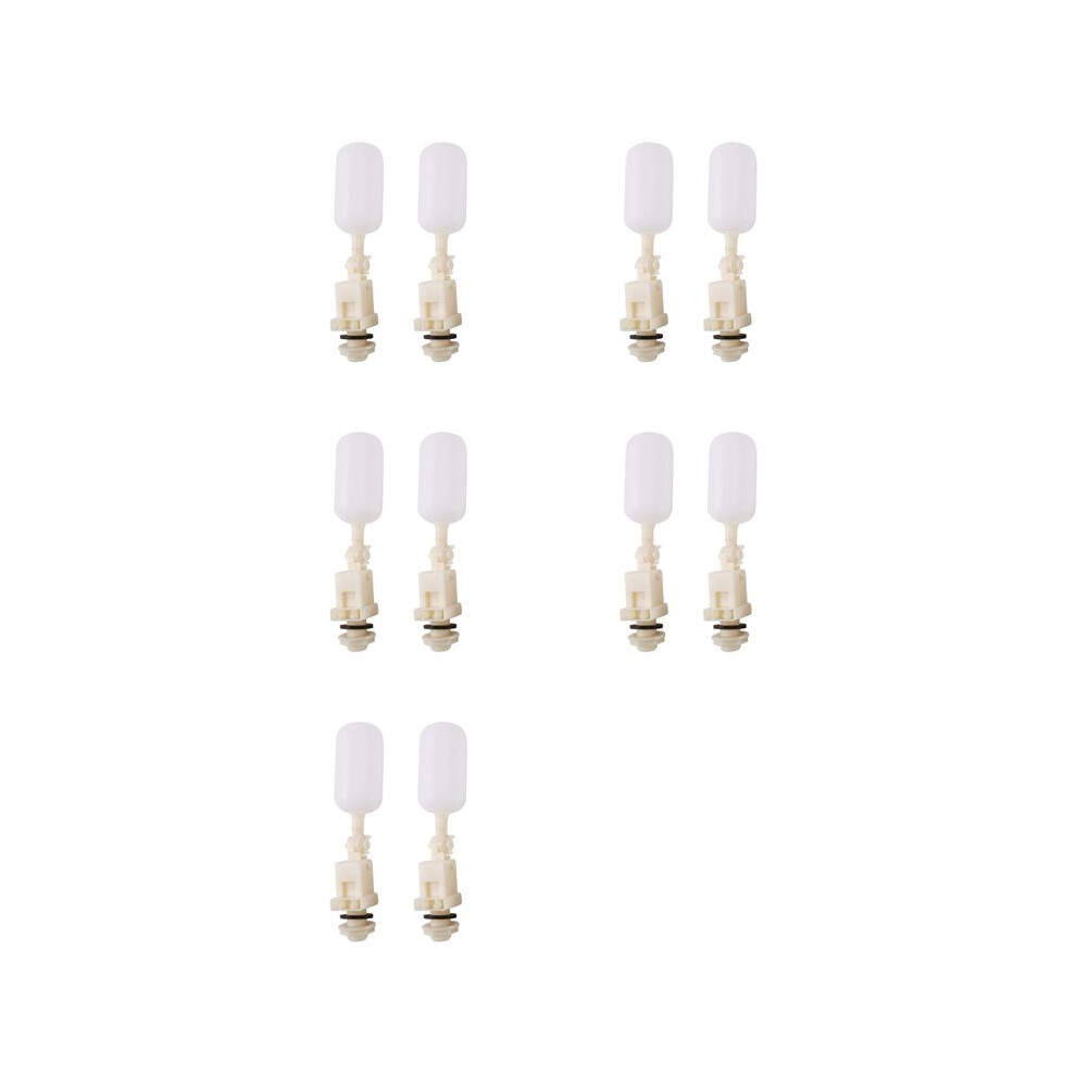 Semoic 10 Pack Float Valve For Plastic Automatic Waterer Bowl Horse Cattle Goat Sheep Pig Dog Water Trough Farm Supplies