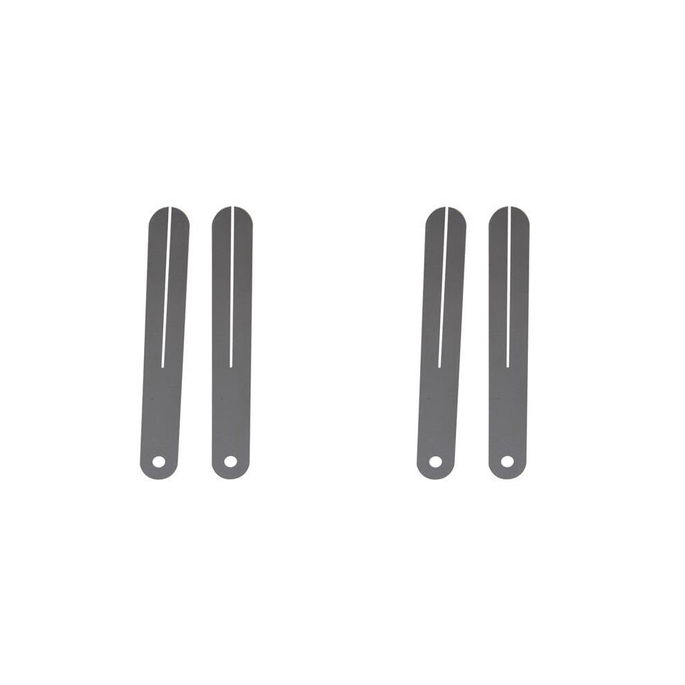4Pcs Fret Puller Fretboard Fingerboard Fret Repair Tool Protector Steel Plate For Electric Guitar And Bass 4711052521943