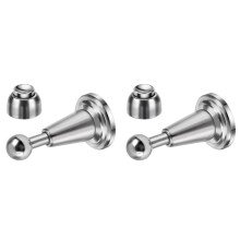 2X ,Magnetic Door Stop Silent Buffer Door Suction Stainless Steel Hydraulic Door Suction