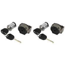 2X Car Ignition Lock Cylinder with 4 Keys for Focus MK1 Transit Connect 1998-2013 1022184 1677531