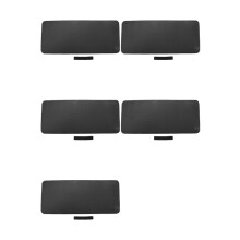 5X Pilates Tapis D'Entraînement Épais 60X25X1.5Cm Coussin de GenouillÈre de Yoga Soutien SupplÉmentaire pour les Genoux Poignets Coudes Noir