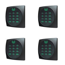4X KR602M Wiegand 34/26 Bit RFID Reader 13.56Mhz Mi Reader for Access Control Supports Card with Keyboard LED