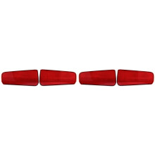 4X Car LED Rear Bumper Reflector Light Brake Light Tail Lamp for Alphard 30 Series