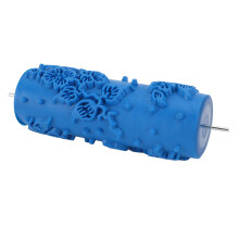 Multifunctional Art Texture Rubber Roller for Walls & Furniture, 15cm