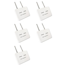 5X Repetidor de Señal Inalámbrica de 433 MHz, Amplificador de Transmisor para GSM PTSN WiFi, Sistema de Seguridad de Alarma Antirrobo para el Hogar,