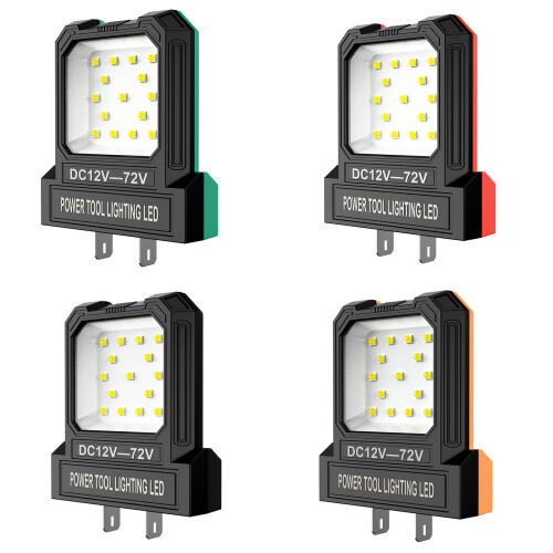Cordless LED Work Light Light Weight LED Lighting Tool-Green 1