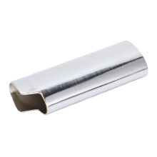 Vintage Metal Embossed Lighter Cover for J6 Silver — Aluminum Alloy Protector