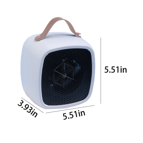Desktop Heater with Fan Settings Portable Electric Heater 2