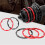 Bicycle Grooved Cushion Ring Bottom Bracket Spacer 7 Sizes 6