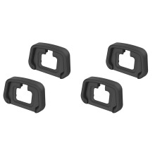 4 Silikon-Augenmuscheln für Z7 II, Z6 II, Z5, Verlängerter Weicher Sucherersatz für DK-29, Erhöht Den Sehkomfort