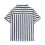 Children's Cotton-Linen Tops with Vertical Stripes and 4