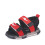 Boys LED Light-Up Beach Sandals Red Size 22 4
