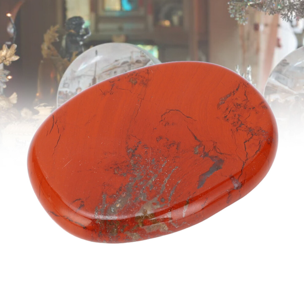 Carved Worry Stone for Stress Relief Meditation, 5cm Energy Balance Pebble