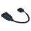 2X USB 9PIN to Type-C Front Panel Cable USB 9PIN to TYPE-E KEY-A Adapter Cable USB Front Panel Adapter Cable 1