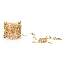 Edelstahl-Goldkette Spule für DIY-Schmuck - 1,5 mm, 1 m