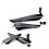 High-Quality PVC Plastic Mudguards Kit for 22-26 Inch Bikes 6