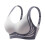 Women's Seamless Bra Wireless Push Up Bralettes Blue M 2