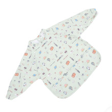 Waterproof Long Sleeve Baby Bib with Pocket, PU, 18-36 Months