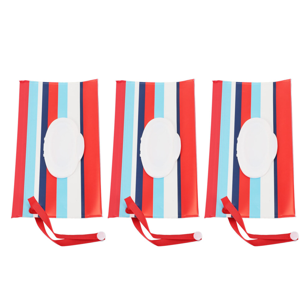 3pcs EVA Baby Wipe Dispenser Refillable Multi-Use Container for Outdoor & Home