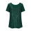 Dark Green Sequin Top for Women Holiday Party Pullover 5