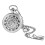 Men's Automatic Skeleton Pocket Watch with Roman Numerals 2
