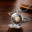 Men's Automatic Skeleton Pocket Watch with Roman Numerals 3
