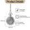 Men's Automatic Skeleton Pocket Watch with Roman Numerals 6